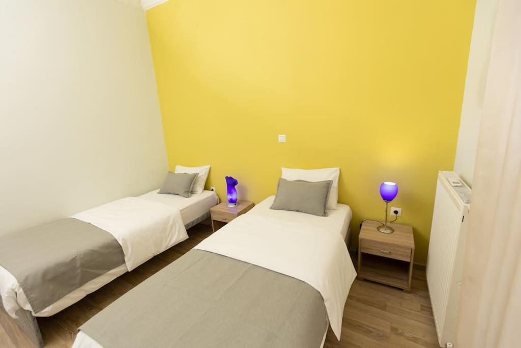 Spacious Apartment In Old Town - Private Parking Selanik Dış mekan fotoğraf